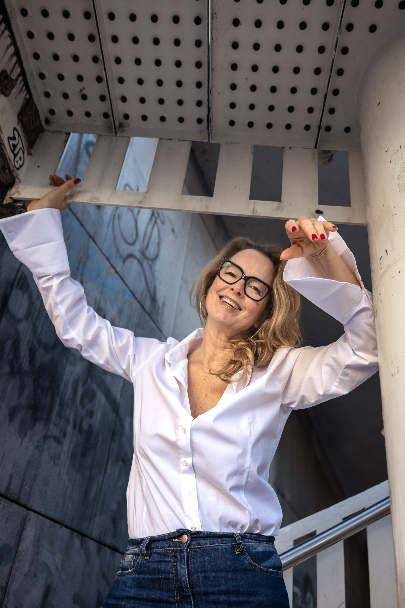 witte katoenen nan dames blouses