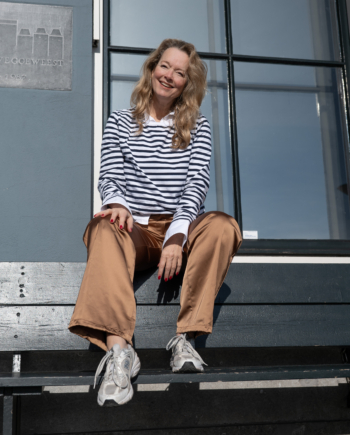 dames broek met zakken op het bovenbeen van nan